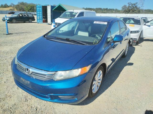 Photo 2 from auction – 2012 HONDA CIVIC EXL with VIN 2HGFB2F96CH505063