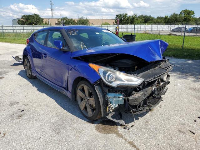 HYUNDAI VELOSTER T 2014 with VIN KMHTC6AEXEU199202 - Photo from auction