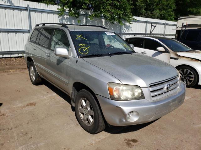 TOYOTA HIGHLANDER 2004 with VIN JTEEP21A140013104 - Photo from auction
