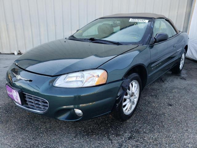 Photo 2 from auction – 2001 CHRYSLER SEBRING LX with VIN 1C3EL55U41N501620