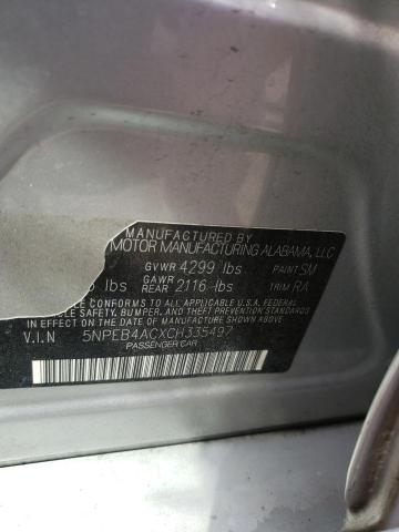 Photo 10 from auction – 2012 HYUNDAI SONATA GLS with VIN 5NPEB4ACXCH335497
