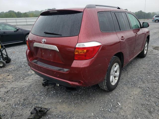 Photo 4 from auction – 2010 TOYOTA HIGHLANDER with VIN 5TDZA3EH7AS007143