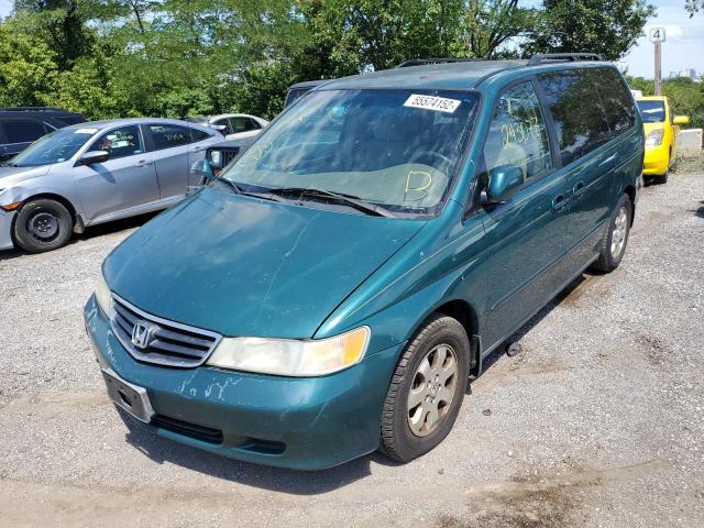 Photo 2 from auction – 2003 HONDA ODYSSEY EX with VIN 2HKRL18633H504742