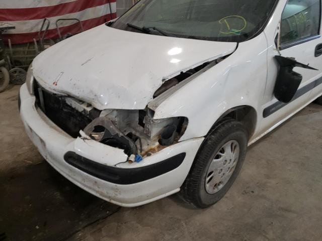 Photo 9 from auction – 2000 CHEVROLET VENTURE with VIN 1GNDU03E4YD171813