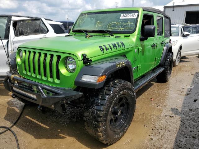 Photo 2 from auction – 2018 JEEP WRANGLER U with VIN 1C4HJXDG2JW321861