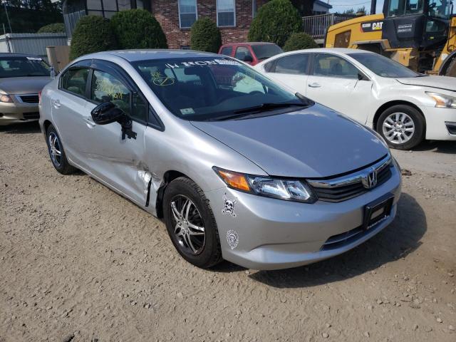 HONDA CIVIC LX 2012 with VIN 2HGFB2F57CH524377 - Photo from auction