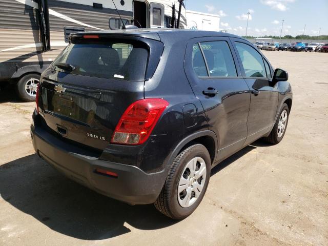 Photo 4 from auction – 2016 CHEVROLET TRAX LS with VIN KL7CJKSB4GB736777
