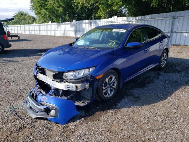 Photo 2 from auction – 2018 HONDA CIVIC LX with VIN 2HGFC2F59JH043623