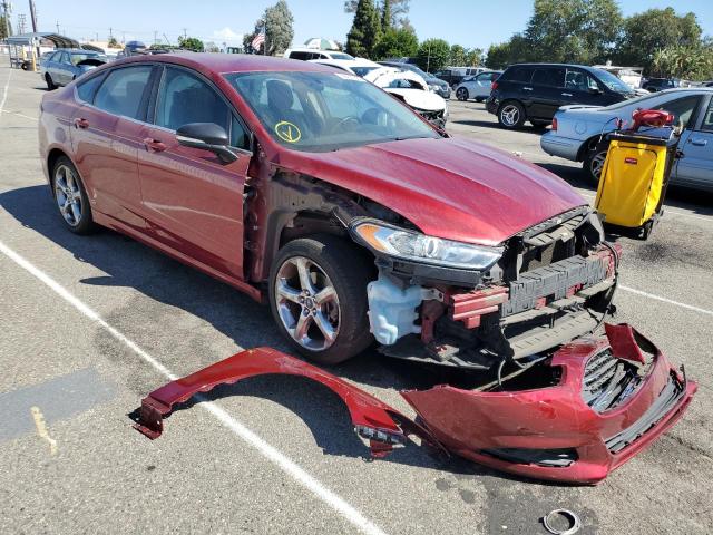 FORD FUSION SE 2013 with VIN 3FA6P0HR2DR166329 - Photo from auction