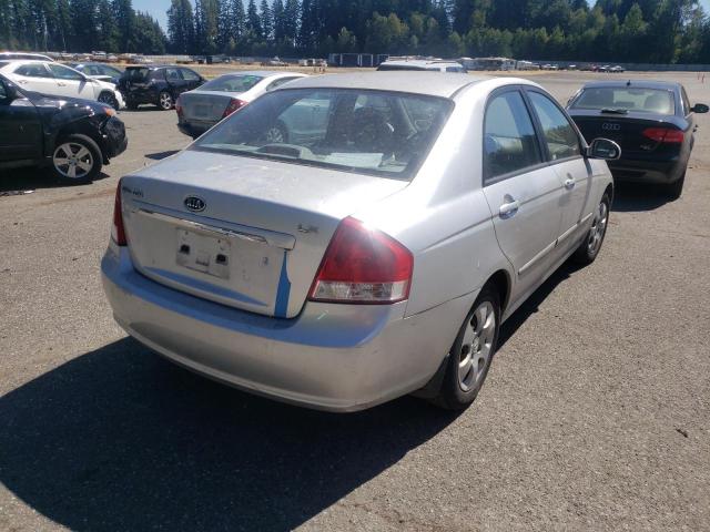 Photo 4 from auction – 2009 KIA SPECTRA EX with VIN KNAFE221395607908