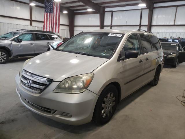 Photo 2 from auction – 2007 HONDA ODYSSEY LX with VIN 5FNRL38267B025860