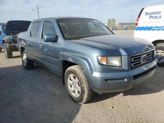 Photo 1 from auction – 2007 HONDA RIDGELINE with VIN 2HJYK16517H539587