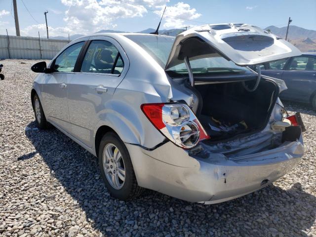 Photo 3 from auction – 2013 CHEVROLET SONIC LT with VIN 1G1JC5SB2D4165935