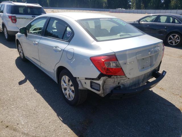 Photo 3 from auction – 2012 HONDA CIVIC LX with VIN 19XFB2F54CE340072