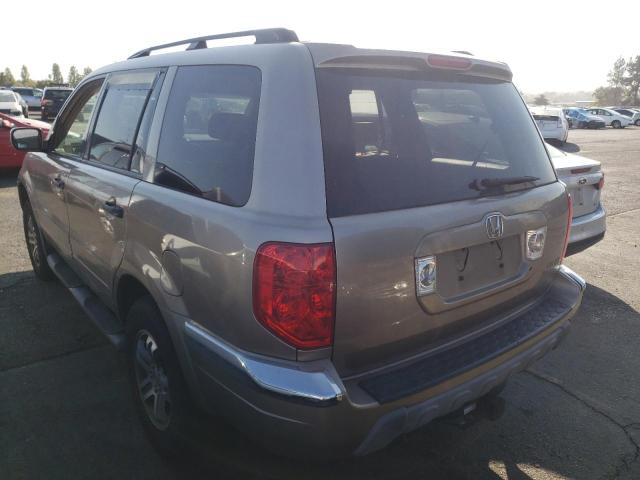 Photo 3 from auction – 2003 HONDA PILOT EXL with VIN 2HKYF18553H535839