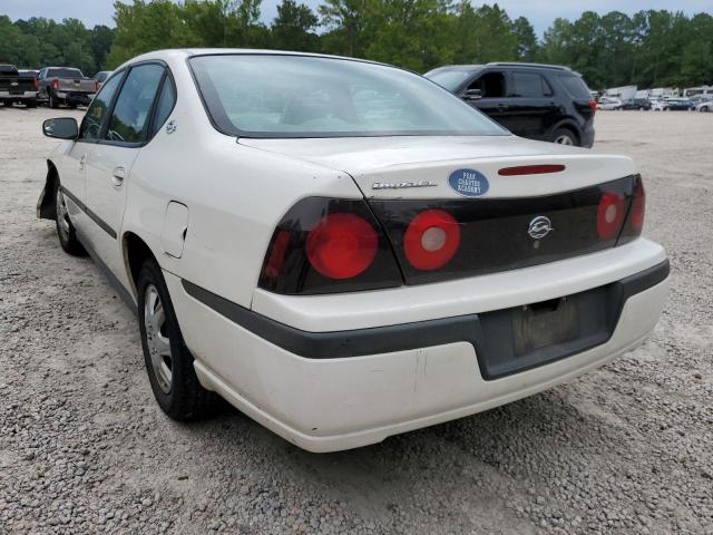 Photo 3 from auction – 2004 CHEVROLET IMPALA with VIN 2G1WF55K249366322
