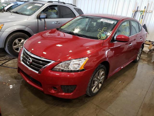 Photo 2 from auction – 2014 NISSAN SENTRA S with VIN 3N1AB7AP2EY256000