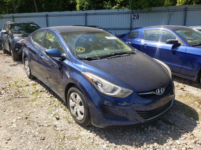 Photo 1 from auction – 2016 HYUNDAI ELANTRA SE with VIN 5NPDH4AEXGH702710