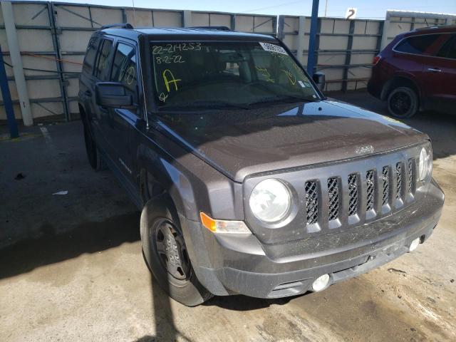 JEEP PATRIOT SP 2017 with VIN 1C4NJPBA2HD137589 - Photo from auction