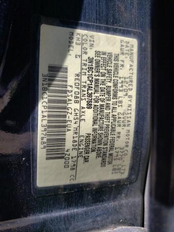Photo 10 from auction – 2010 NISSAN VERSA S with VIN 3N1BC1CP1AL397689
