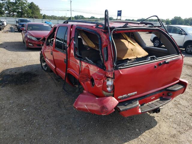 Photo 3 from auction – 2004 CHEVROLET BLAZER with VIN 1GNCS13X94K125506