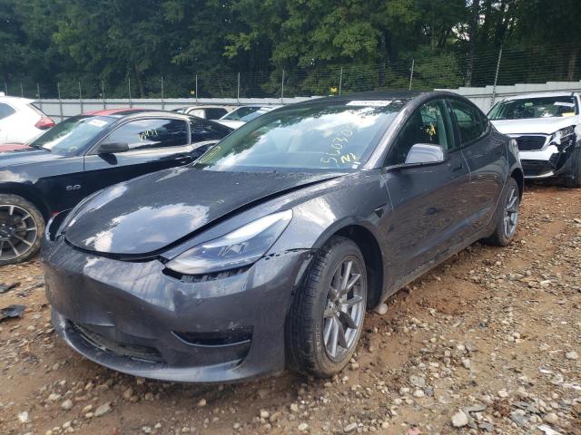 Photo 2 from auction – 2022 TESLA MODEL 3 with VIN 5YJ3E1EA6NF191860