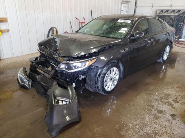 Photo 2 from auction – 2018 KIA OPTIMA LX with VIN 5XXGT4L38JG216911