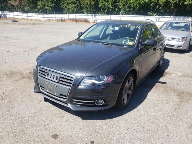 Photo 2 from auction – 2012 AUDI A4 PREMIUM with VIN WAUHFAFL0CN016714