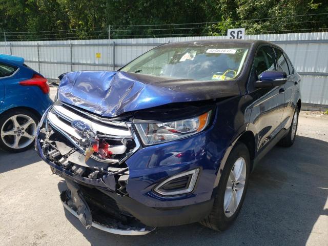 Photo 2 from auction – 2016 FORD EDGE SEL with VIN 2FMPK4J96GBC48996