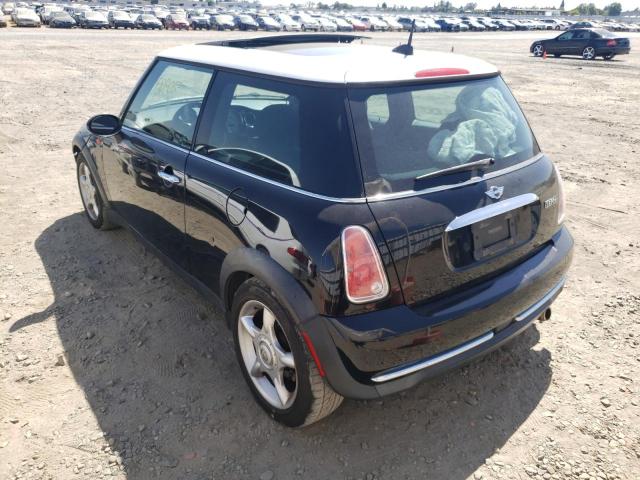 Photo 3 from auction – 2005 MINI COOPER with VIN WMWRC33535TJ73053