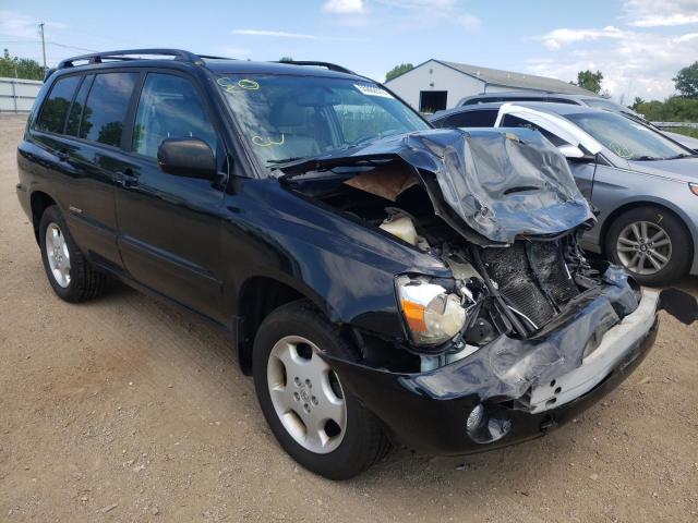 TOYOTA HIGHLANDER 2007 with VIN JTEEP21A970231683 - Photo from auction