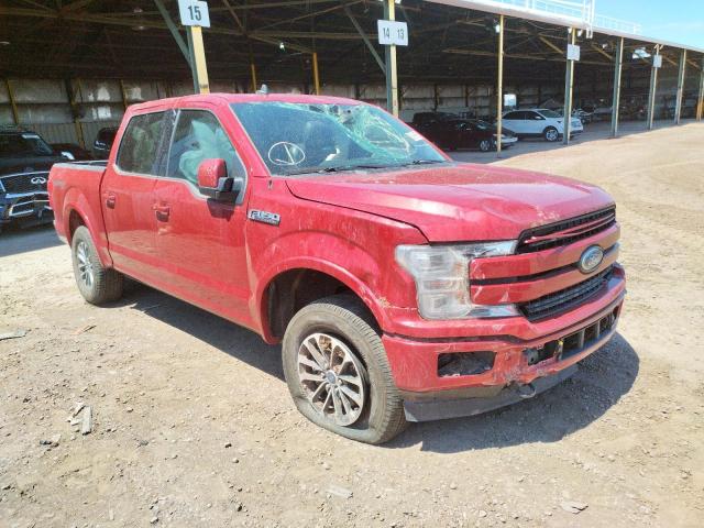 FORD F150 SUPER 2020 with VIN 1FTEW1E43LKF06808 - Photo from auction