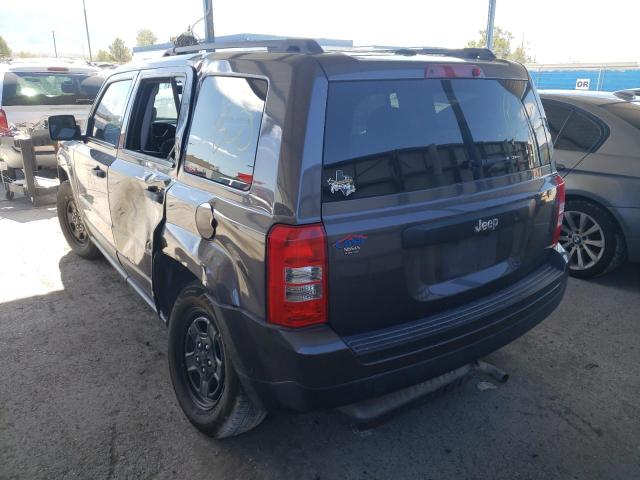 Photo 3 from auction – 2017 JEEP PATRIOT SP with VIN 1C4NJPBA2HD137589