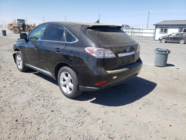 Photo 3 from auction – 2011 LEXUS RX 350 with VIN JTJBK1BA6B2010387