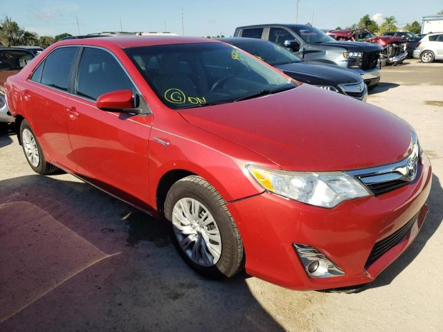 TOYOTA CAMRY HYBR 2012 with VIN 4T1BD1FK7CU009234 - Photo from auction