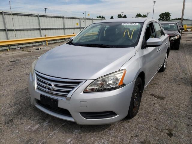 Photo 2 from auction – 2015 NISSAN SENTRA S with VIN 3N1AB7AP3FL665394