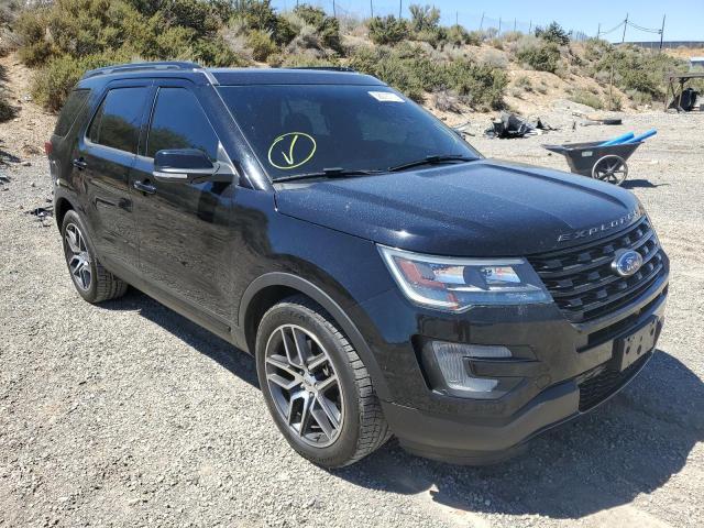 FORD EXPLORER S 2017 with VIN 1FM5K8GT9HGB40433 - Photo from auction