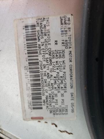Photo 10 from auction – 1999 LEXUS RX 300 with VIN JT6HF10U4X0082939