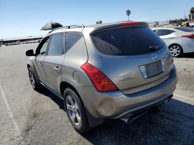 Photo 3 from auction – 2004 NISSAN MURANO SL with VIN JN8AZ08T84W223497