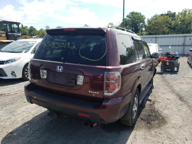 Photo 4 from auction – 2007 HONDA PILOT EXL with VIN 5FNYF18727B029973