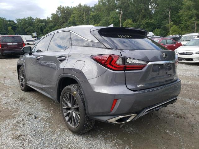 Photo 3 from auction – 2017 LEXUS RX 350 BAS with VIN 2T2ZZMCA2HC042479