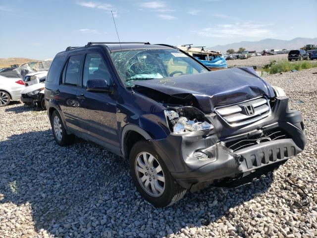 Photo 1 from auction – 2006 HONDA CR-V EX with VIN JHLRD78856C034945