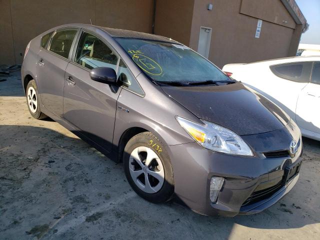 TOYOTA PRIUS 2013 with VIN JTDKN3DU7D5656343 - Photo from auction