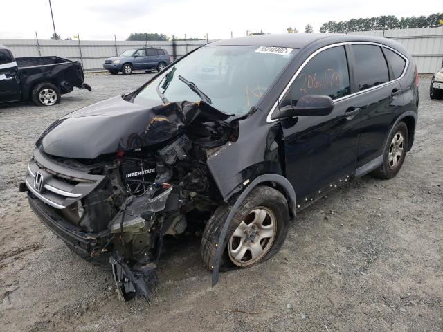 Photo 2 from auction – 2014 HONDA CR-V LX with VIN 2HKRM3H33EH503463