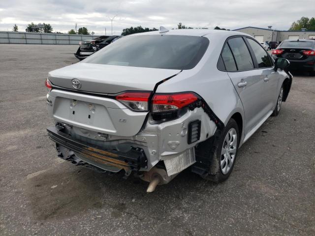 Photo 4 from auction – 2021 TOYOTA COROLLA LE with VIN 5YFEPMAE6MP261373