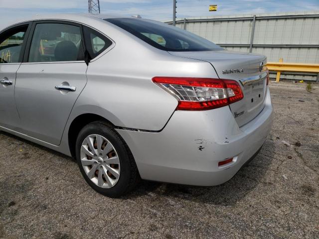 Photo 9 from auction – 2015 NISSAN SENTRA S with VIN 3N1AB7AP3FL665394