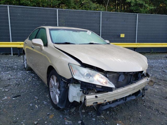 LEXUS ES 350 2008 with VIN JTHBJ46G182267261 - Photo from auction