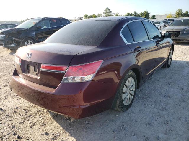 Photo 4 from auction – 2012 HONDA ACCORD LX with VIN 1HGCP2F39CA178639