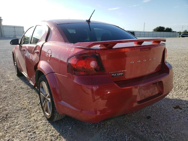 Photo 3 from auction – 2012 DODGE AVENGER SX with VIN 1C3CDZCB2CN244019