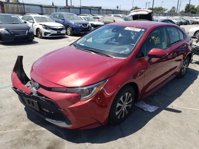 Photo 2 from auction – 2022 TOYOTA COROLLA LE with VIN JTDEAMDE2NJ038282